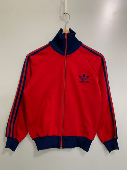 【中古品】【メンズ】 adidas アディダス 80's TRACK JACKET 80年代 デサント製 トラックジャケット ジャージ トップス 146-251213-yn-03-min カラー：レッド 万代Net店