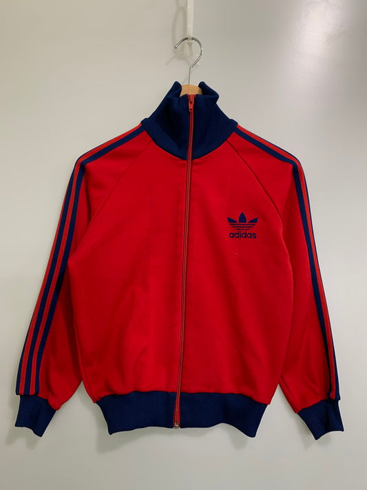 【中古品】【メンズ】 adidas アディダス 80's TRACK JACKET 80年代 デサント製 トラックジャケット ジャージ トップス 146-251213-yn-03-min カラー：レッド 万代Net店