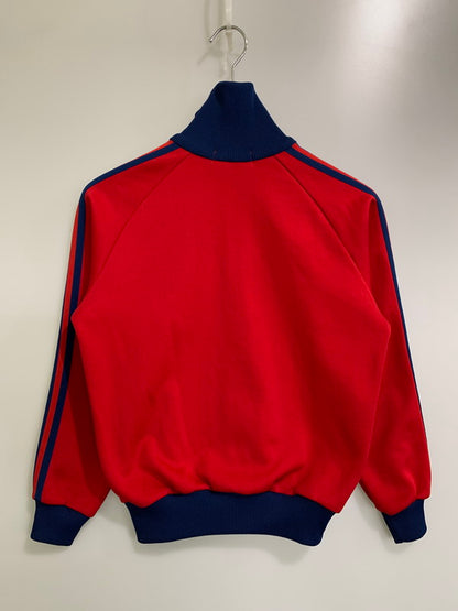 【中古品】【メンズ】 adidas アディダス 80's TRACK JACKET 80年代 デサント製 トラックジャケット ジャージ トップス 146-251213-yn-03-min カラー：レッド 万代Net店