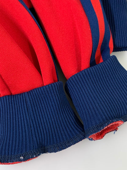 【中古品】【メンズ】 adidas アディダス 80's TRACK JACKET 80年代 デサント製 トラックジャケット ジャージ トップス 146-251213-yn-03-min カラー：レッド 万代Net店