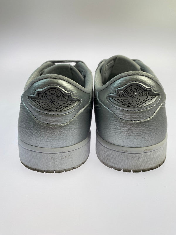 【中古品】【メンズ】 NIKE ナイキ AIR JORDAN 1 RETRO LOW OG CZ0790-002 エア ジョーダン 1 ロー オリジナル スニーカー 靴 160-251002-kk-16-min カラー：NEUTRAL GREY/METALLIC SILVER 万代Net店