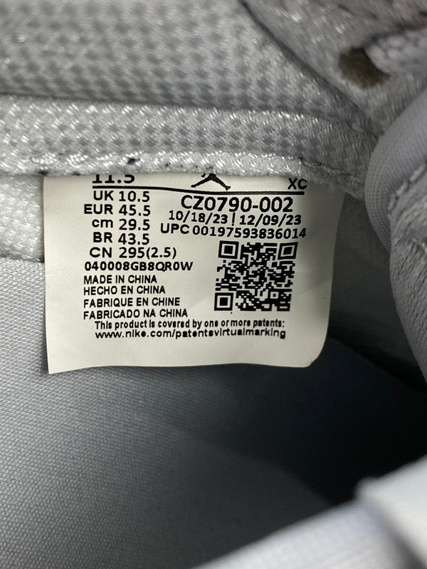 【中古品】【メンズ】 NIKE ナイキ AIR JORDAN 1 RETRO LOW OG CZ0790-002 エア ジョーダン 1 ロー オリジナル スニーカー 靴 160-251002-kk-16-min カラー：NEUTRAL GREY/METALLIC SILVER 万代Net店