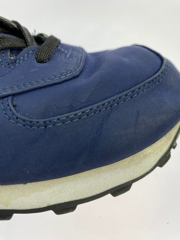 【現状渡し品】【メンズ】 NEW BALANCE ニューバランス ML574HRB スニーカー 靴 ローカット ヌバック レザー 163-251002-kk-36-min カラー：BLUE 万代Net店