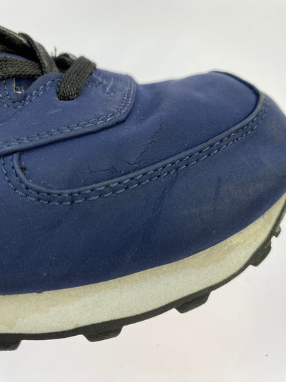 【現状渡し品】【メンズ】 NEW BALANCE ニューバランス ML574HRB スニーカー 靴 ローカット ヌバック レザー 163-251002-kk-36-min カラー：BLUE 万代Net店