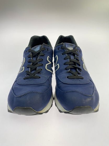 【現状渡し品】【メンズ】 NEW BALANCE ニューバランス ML574HRB スニーカー 靴 ローカット ヌバック レザー 163-251002-kk-36-min カラー：BLUE 万代Net店