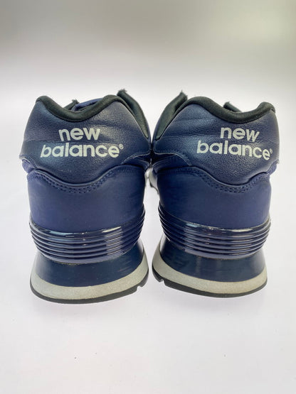 【現状渡し品】【メンズ】 NEW BALANCE ニューバランス ML574HRB スニーカー 靴 ローカット ヌバック レザー 163-251002-kk-36-min カラー：BLUE 万代Net店
