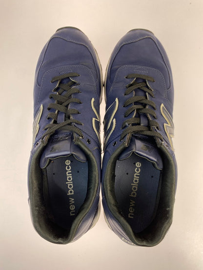 【現状渡し品】【メンズ】 NEW BALANCE ニューバランス ML574HRB スニーカー 靴 ローカット ヌバック レザー 163-251002-kk-36-min カラー：BLUE 万代Net店