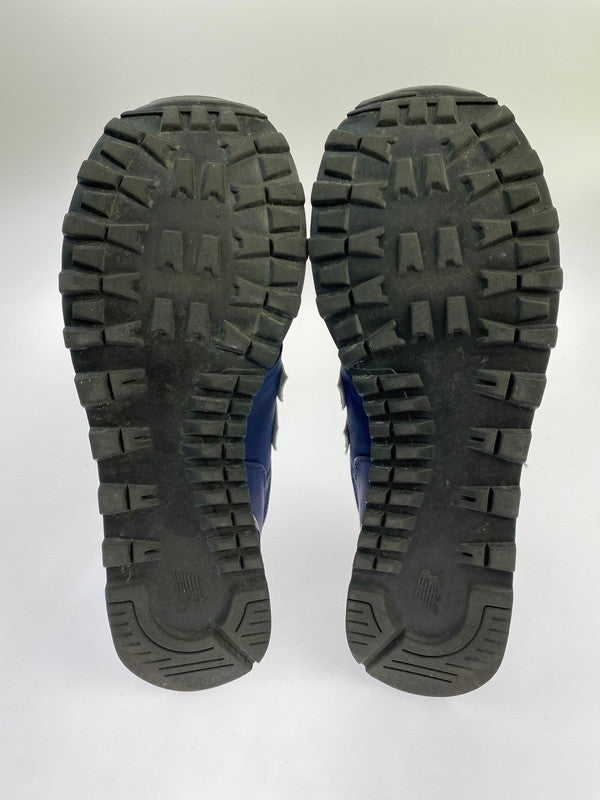 【現状渡し品】【メンズ】 NEW BALANCE ニューバランス ML574HRB スニーカー 靴 ローカット ヌバック レザー 163-251002-kk-36-min カラー：BLUE 万代Net店