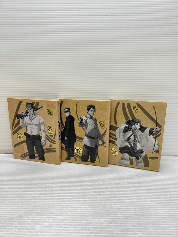 【中古品】 ゴールデンカムイ 初回限定版 Blu-ray 5，6巻， DVD 8巻 セット アニメ 009-250929-em-30-min 万代Net店