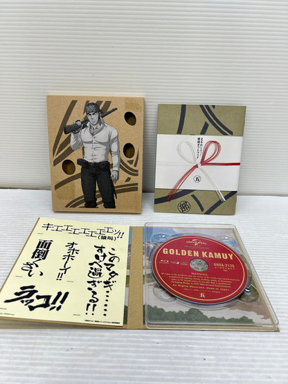 【中古品】 ゴールデンカムイ 初回限定版 Blu-ray 5，6巻， DVD 8巻 セット アニメ 009-250929-em-30-min 万代Net店