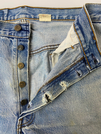 【現状渡し品】【メンズ】 Levi's リーバイス 90S 501 DENIM PANT 501-0115 90年代 501 デニム パンツ メンズ ボトムス ジーンズ ジーパン ヴィンテージ 157-251214-em-15-min サイズ：W36L32 万代Net店