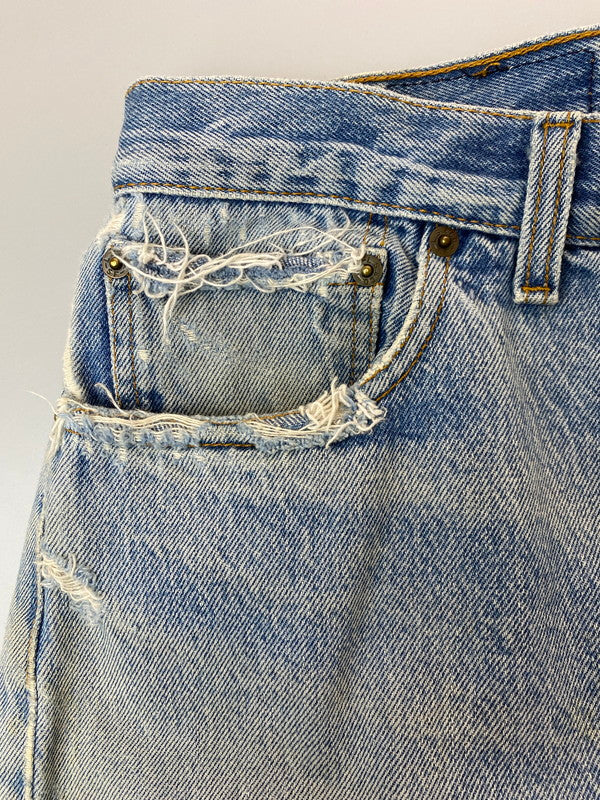 【現状渡し品】【メンズ】 Levi's リーバイス 90S 501 DENIM PANT 501-0115 90年代 501 デニム パンツ メンズ ボトムス ジーンズ ジーパン ヴィンテージ 157-251214-em-15-min サイズ：W36L32 万代Net店