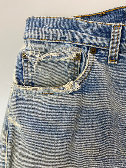【現状渡し品】【メンズ】 Levi's リーバイス 90S 501 DENIM PANT 501-0115 90年代 501 デニム パンツ メンズ ボトムス ジーンズ ジーパン ヴィンテージ 157-251214-em-15-min サイズ：W36L32 万代Net店