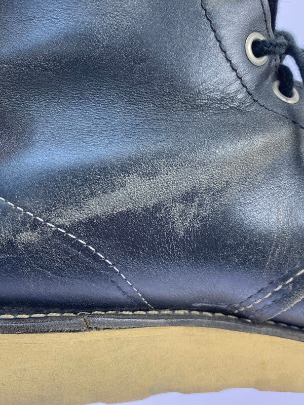 【中古品】【メンズ】 RED WING レッドウィング 8130 99年製 IRISH SETTER MOC TOE BOOTS BLACK 靴 シューズ ブーツ 164-251005-AS-17-min サイズ：US9 カラー：ブラック 万代Net店