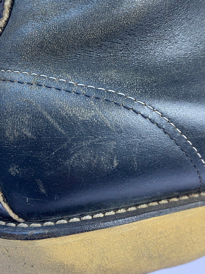 【中古品】【メンズ】 RED WING レッドウィング 8130 99年製 IRISH SETTER MOC TOE BOOTS BLACK 靴 シューズ ブーツ 164-251005-AS-17-min サイズ：US9 カラー：ブラック 万代Net店