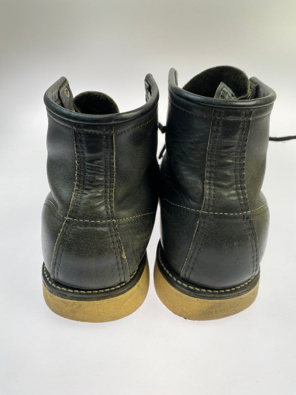 【中古品】【メンズ】 RED WING レッドウィング 8130 99年製 IRISH SETTER MOC TOE BOOTS BLACK 靴 シューズ ブーツ 164-251005-AS-17-min サイズ：US9 カラー：ブラック 万代Net店