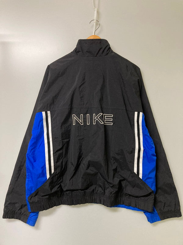 【現状渡し品】【メンズ】 NIKE ナイキ 90S NYLON JACKET ナイロンジャケット 146-251018-ks-41-min サイズ：L カラー：ブルー/ブラック 万代Net店