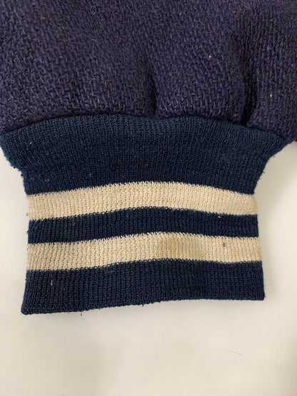 【現状渡し品】【メンズ】 MAPLE メイプル 60's VARSITY JACKET VINTAGE 60年代 バーシティージャケット アウター スタジャン ヴィンテージ 146-251008-kk-34-min サイズ：M カラー：ネイビー 万代Net店