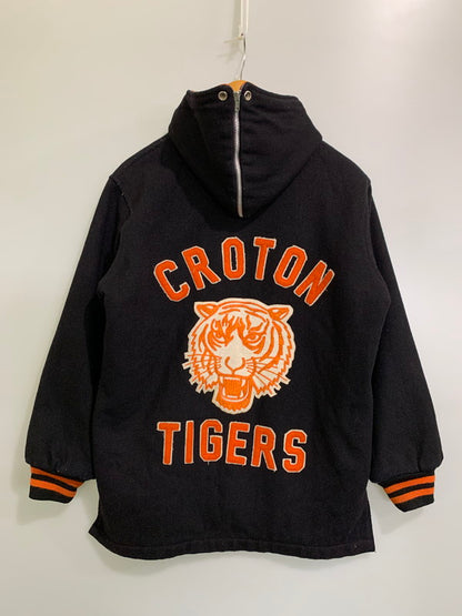 【中古品】【メンズ】 THE BRICK SHIRTHOUSE ザ ブリック シャツハウス 50-60's SAILOR COLLAR COLLEGE WOOL JACKET VINTAGE 50-60年代 セーラーカラー カレッジ ウールジャケット アウター ヴィンテージ 146-251007-kk-41-min サイズ：S カラー：ブラック 万代Net店