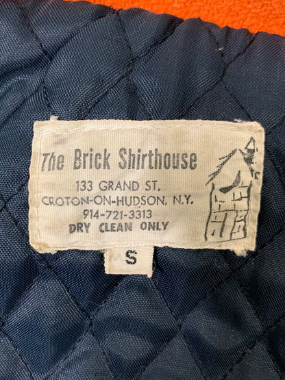 【中古品】【メンズ】 THE BRICK SHIRTHOUSE ザ ブリック シャツハウス 50-60's SAILOR COLLAR COLLEGE WOOL JACKET VINTAGE 50-60年代 セーラーカラー カレッジ ウールジャケット アウター ヴィンテージ 146-251007-kk-41-min サイズ：S カラー：ブラック 万代Net店