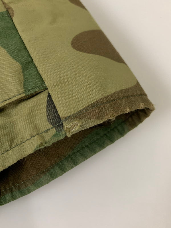 【現状渡し品】【メンズ】 U.S.ARMY ECWCS 1st 後期 GTX PARKA WOODLAND CAMO DLA100-92-C-4165 アメリカ陸軍 GTX パーカー アウター 146-251010-yn-26-min サイズ：LARGE SHORT カラー：カモフラージュ 万代Net店