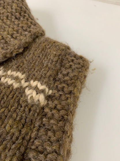【中古品】【メンズ】 KANATA カナタ WOOL VEST 35123 ウール ベスト ニット 厚手 メンズ アウター ノルディック柄 50年代 ヴィンテージ 146-251109-em-25-min カラー：ブラウン 万代Net店