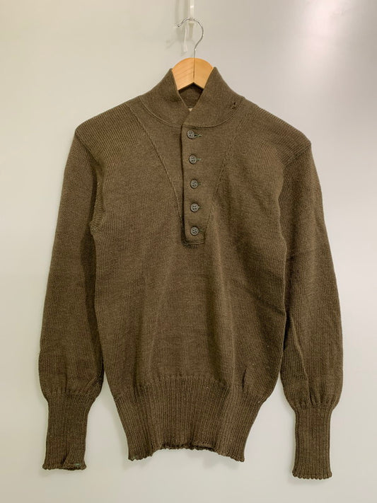 【中古品】【メンズ】 U.S.ARMY 40's SWEATER アメリカ陸軍 40年代 セーター トップス 146-251213-yn-02-min サイズ：M カラー：オリーブグリーン 万代Net店