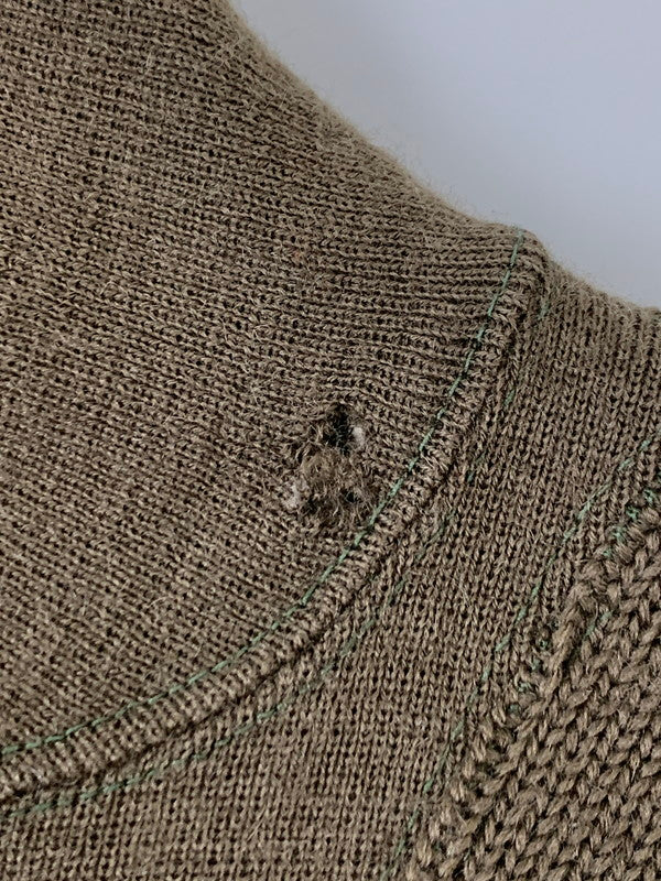【中古品】【メンズ】 U.S.ARMY 40's SWEATER アメリカ陸軍 40年代 セーター トップス 146-251213-yn-02-min サイズ：M カラー：オリーブグリーン 万代Net店