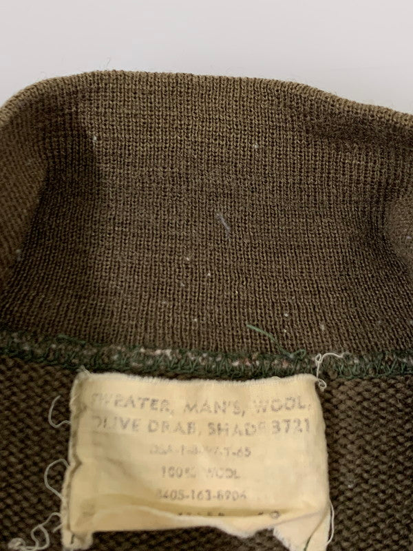 【中古品】【メンズ】 U.S.ARMY 40's SWEATER アメリカ陸軍 40年代 セーター トップス 146-251213-yn-02-min サイズ：M カラー：オリーブグリーン 万代Net店