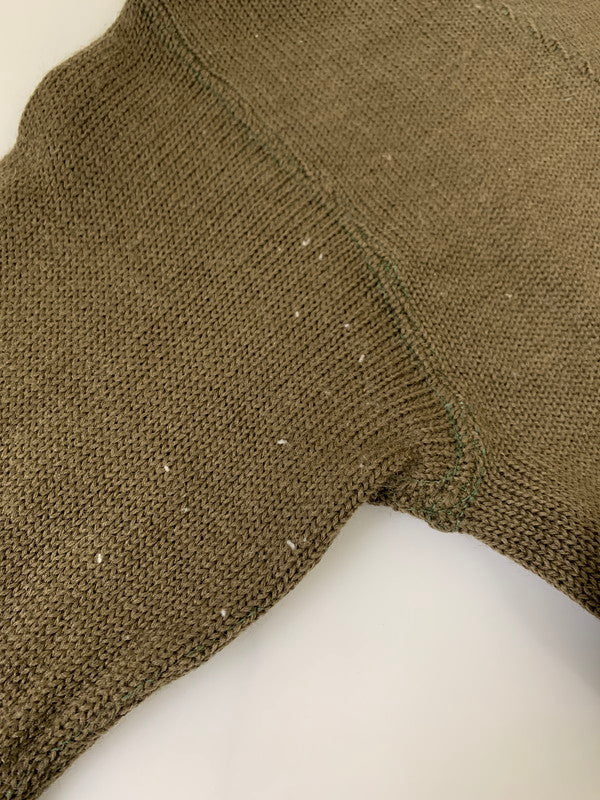 【中古品】【メンズ】 U.S.ARMY 40's SWEATER アメリカ陸軍 40年代 セーター トップス 146-251213-yn-02-min サイズ：M カラー：オリーブグリーン 万代Net店