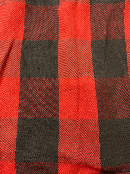 【中古品】【メンズ】 BIG YANK ビッグヤンク 70's FLANNEL CHECK SHIRT VINTAGE 70年代 フランネルチェックシャツ 長袖 トップス ヴィンテージ 146-251106-kk-26-min サイズ：表記無し 下記参照 カラー：レッド 万代Net店