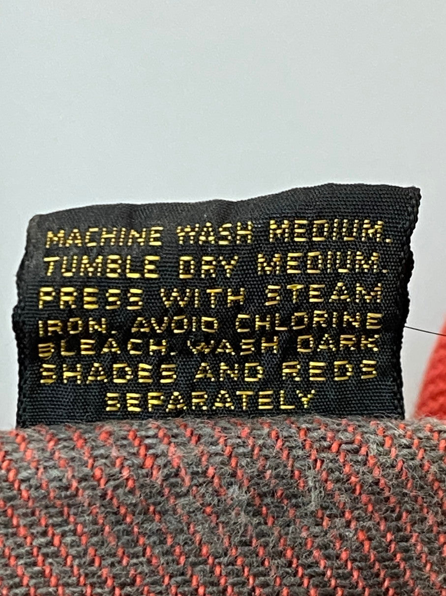 【中古品】【メンズ】 BIG YANK ビッグヤンク 70's FLANNEL CHECK SHIRT VINTAGE 70年代 フランネルチェックシャツ 長袖 トップス ヴィンテージ 146-251106-kk-26-min サイズ：表記無し 下記参照 カラー：レッド 万代Net店