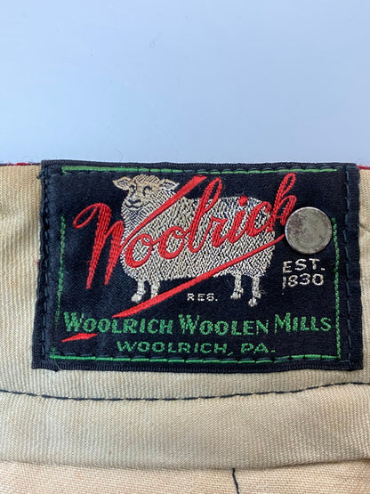 【現状渡し品】【メンズ】 WOOL RICH ウールリッチ WOOL SHORTS 40'S ウール ショーツ ショートパンツ メンズ ボトムス 半ズボン 157-251214-em-14-min カラー：レッド/ブラック（チェック柄） 万代Net店