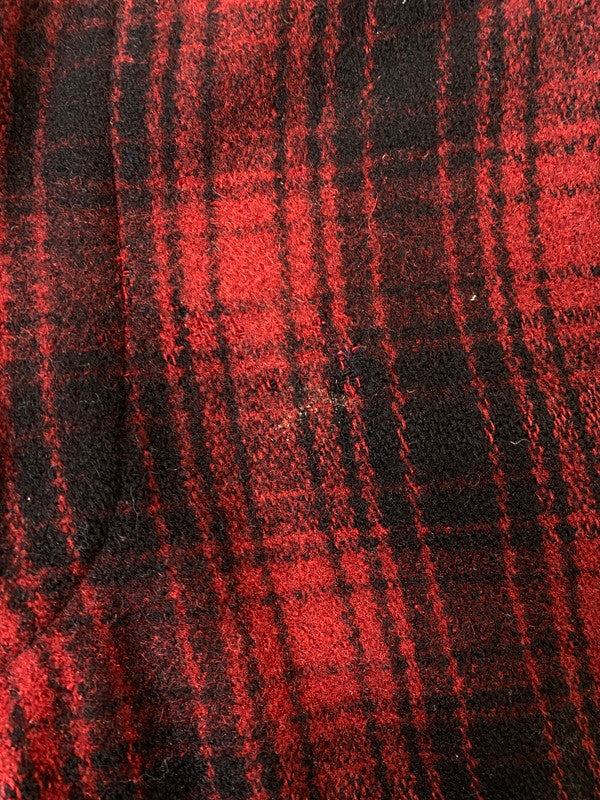 【現状渡し品】【メンズ】 WOOL RICH ウールリッチ WOOL SHORTS 40'S ウール ショーツ ショートパンツ メンズ ボトムス 半ズボン 157-251214-em-14-min カラー：レッド/ブラック（チェック柄） 万代Net店