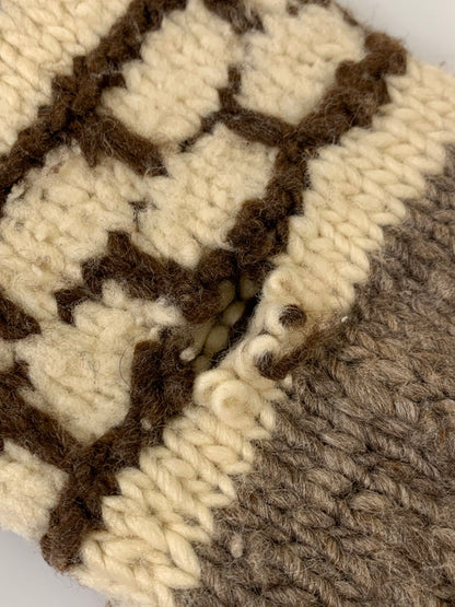 【現状渡し品】【メンズ】 UNKNOWN COWICHAN SWEATER ユーズド カウチンセーター トップス 146-251213-yn-10-min カラー：ブラウン系 万代Net店