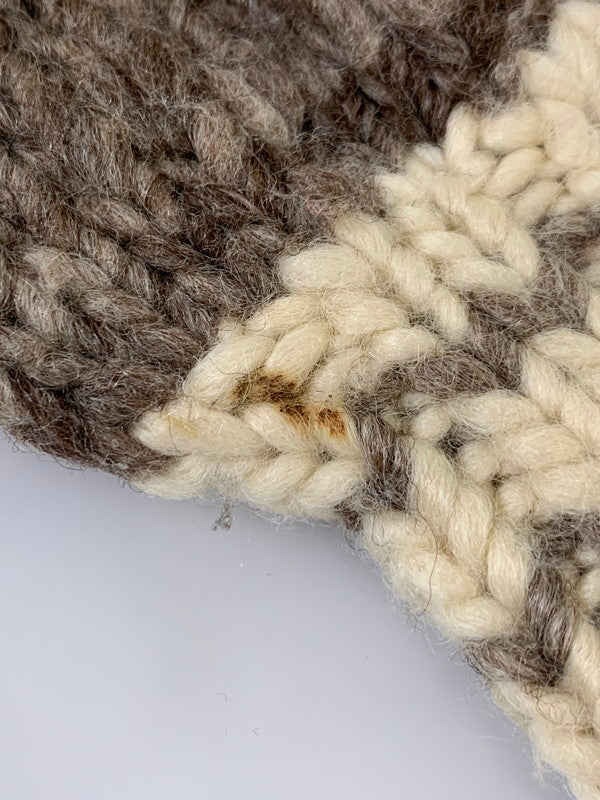 【現状渡し品】【メンズ】 UNKNOWN COWICHAN SWEATER ユーズド カウチンセーター トップス 146-251213-yn-10-min カラー：ブラウン系 万代Net店