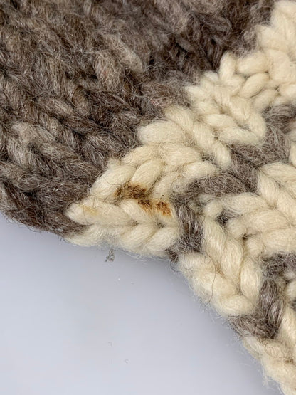 【現状渡し品】【メンズ】 UNKNOWN COWICHAN SWEATER ユーズド カウチンセーター トップス 146-251213-yn-10-min カラー：ブラウン系 万代Net店