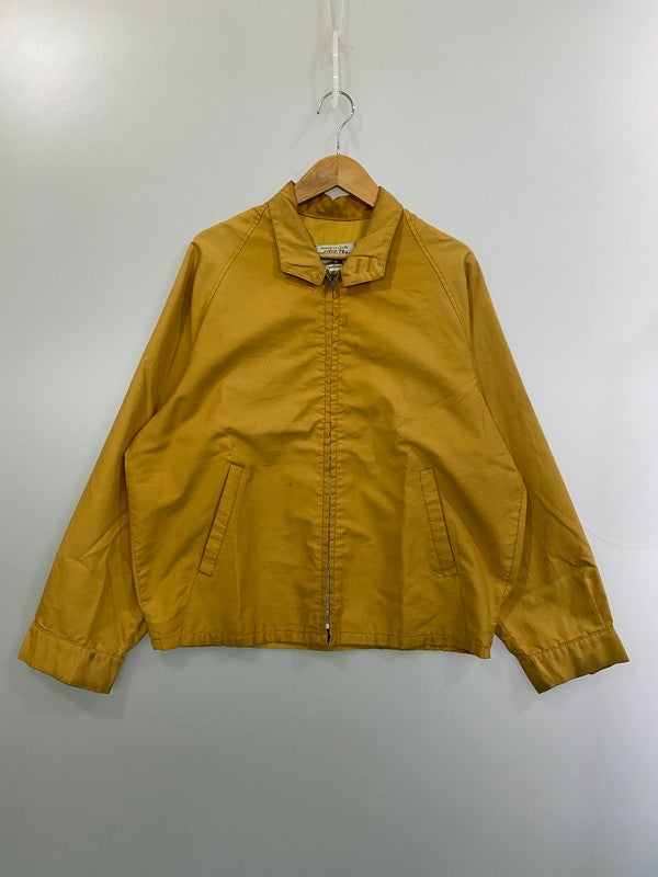 【現状渡し品】【メンズ】 PACIFIC TRAIL パシフィックトレイル NYLON JACKET 50'S ナイロン ジャケット メンズ アウター ジップアップ ジャンパー 146-251216-em-15-min サイズ：44 カラー：マスタード 万代Net店