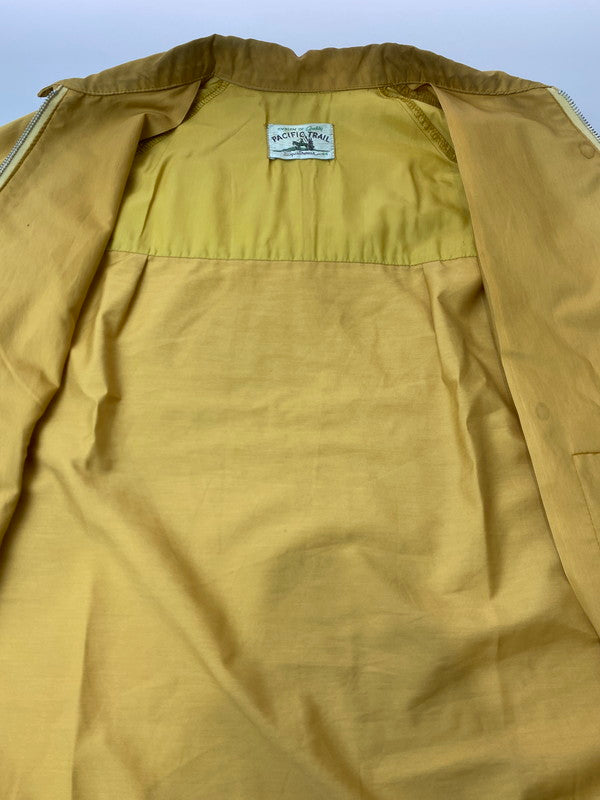 【現状渡し品】【メンズ】 PACIFIC TRAIL パシフィックトレイル NYLON JACKET 50'S ナイロン ジャケット メンズ アウター ジップアップ ジャンパー 146-251216-em-15-min サイズ：44 カラー：マスタード 万代Net店