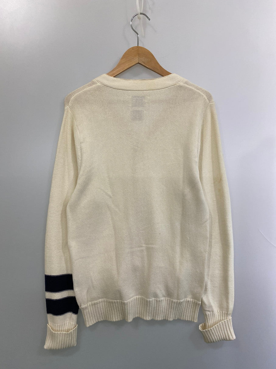 【中古品】【メンズ】 TOWNCRAFT タウンクラフト 60-70's KNIT CARDIGAN VINTAGE 60-70年代 ニットカーディガン トップス ヴィンテージ 146-251106-kk-88-min サイズ：M カラー：アイボリー 万代Net店
