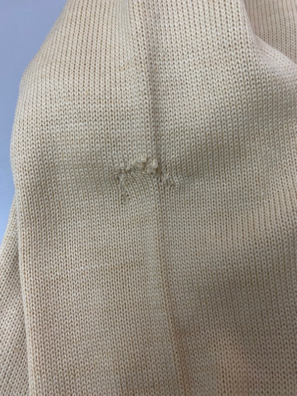 【現状渡し品】【メンズ】 WILSON ウィルソン レタードカーディガン 50-60'S メンズ アウター 50－60年代 ヴィンテージ 146-251214-em-22-min サイズ：40 カラー：ベージュ 万代Net店