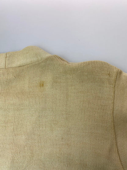 【現状渡し品】【メンズ】 WILSON ウィルソン レタードカーディガン 50-60'S メンズ アウター 50－60年代 ヴィンテージ 146-251214-em-22-min サイズ：40 カラー：ベージュ 万代Net店