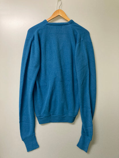 【中古品】【メンズ】 TOWNCRAFT タウンクラフト 60's ACRYLIC CARDIGAN VINTAGE 60年代 アクリルカーディガン トップス ヴィンテージ 146-251110-kk-20-min サイズ：M カラー：ライトブルー 万代Net店