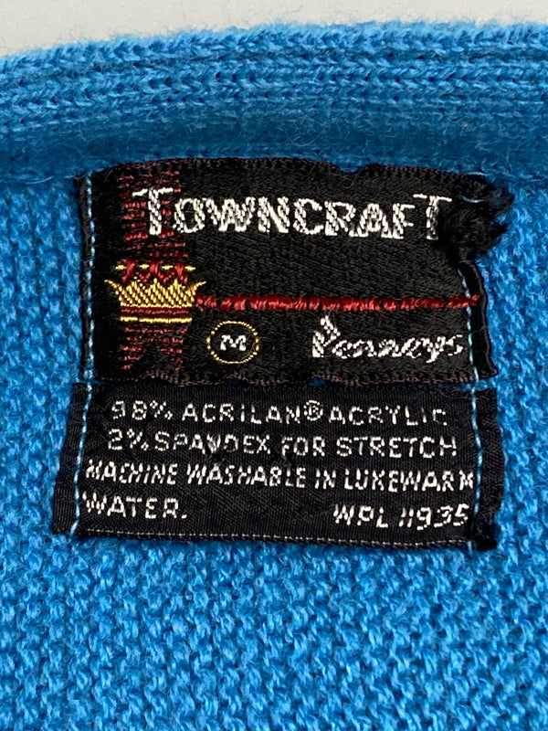 【中古品】【メンズ】 TOWNCRAFT タウンクラフト 60's ACRYLIC CARDIGAN VINTAGE 60年代 アクリルカーディガン トップス ヴィンテージ 146-251110-kk-20-min サイズ：M カラー：ライトブルー 万代Net店