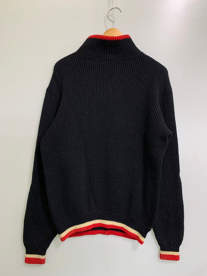 【現状渡し品】【メンズ】 COLUMBIAKNIT コロンビアニット ZIP KNIT 60'S ジップ ニット ヴィンテージ 60年代 フルジップ メンズ アウター 上着 トップス 146-251106-em-50-min サイズ：M カラー：ブラック 万代Net店