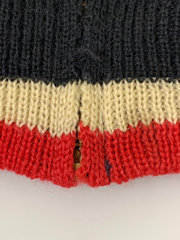 【現状渡し品】【メンズ】 COLUMBIAKNIT コロンビアニット ZIP KNIT 60'S ジップ ニット ヴィンテージ 60年代 フルジップ メンズ アウター 上着 トップス 146-251106-em-50-min サイズ：M カラー：ブラック 万代Net店