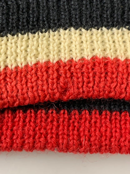 【現状渡し品】【メンズ】 COLUMBIAKNIT コロンビアニット ZIP KNIT 60'S ジップ ニット ヴィンテージ 60年代 フルジップ メンズ アウター 上着 トップス 146-251106-em-50-min サイズ：M カラー：ブラック 万代Net店