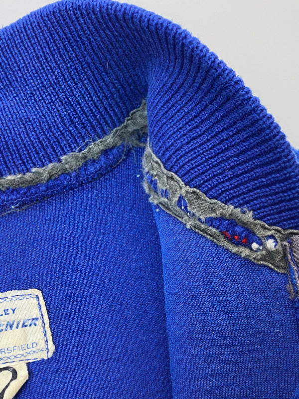 【現状渡し品】【メンズ】 SPORTS CENTER スポーツセンター FLEECE PULLOVER 60'S フリース プルオーバー 60年代 ハーフジップ メンズ アウター ヴィンテージ 146-251216-em-04-min サイズ：42 カラー：ブルー 万代Net店