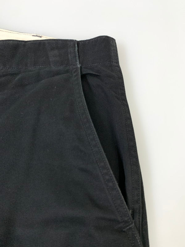 【中古品】【メンズ】 WORKERS OFFICER TROUSERS CHINO PANTS ワーカーズ オフィサー トラウザーズ チノパンツ ボトムス 156-251213-yn-19-min サイズ：32 カラー：ブラック 万代Net店