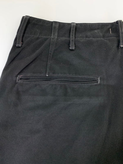 【中古品】【メンズ】 WORKERS OFFICER TROUSERS CHINO PANTS ワーカーズ オフィサー トラウザーズ チノパンツ ボトムス 156-251213-yn-19-min サイズ：32 カラー：ブラック 万代Net店